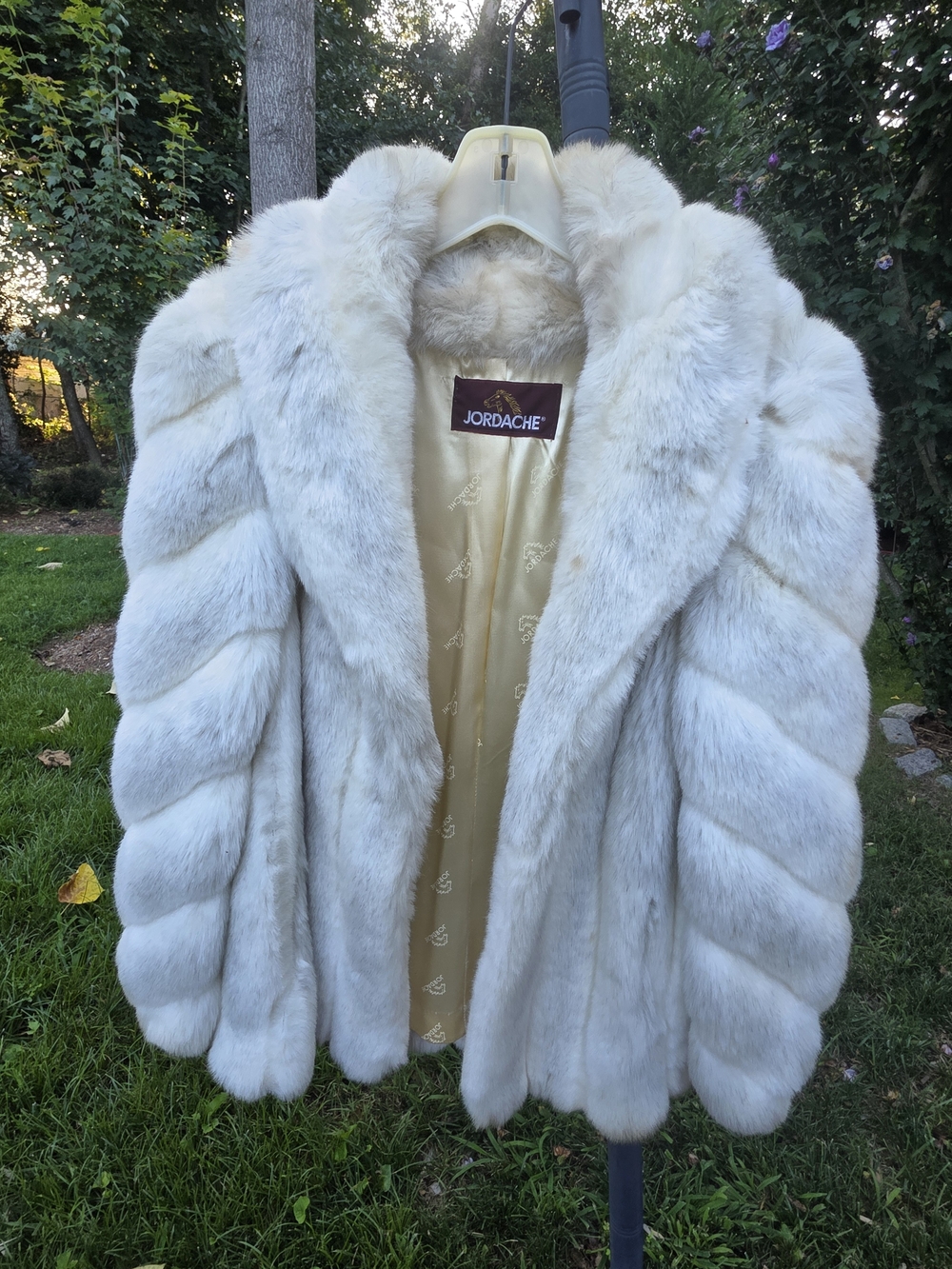 Jordache Faux Fur Vest in White